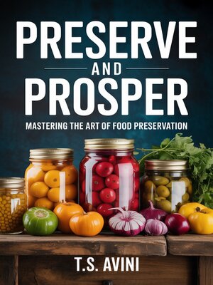 cover image of Preserve and Prosper